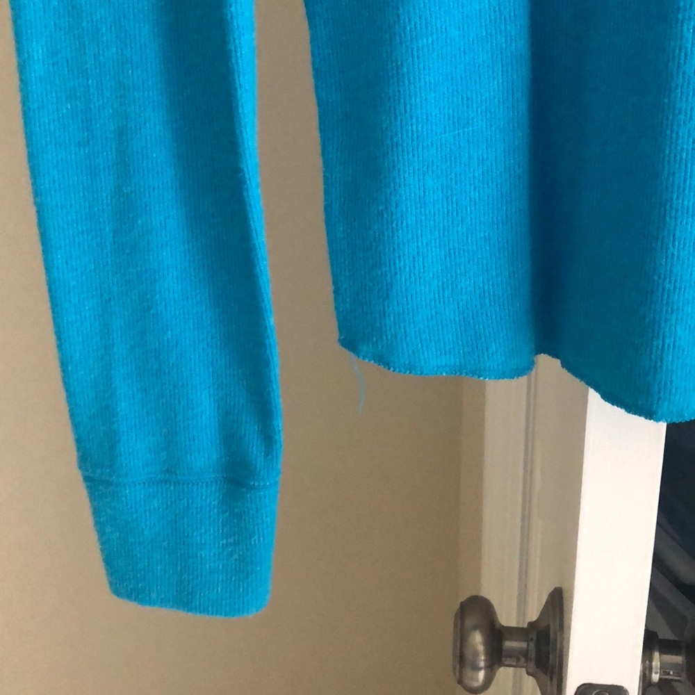 Men’s Bright Blue Hollister Crewneck Sweater - Picture 3 of 6